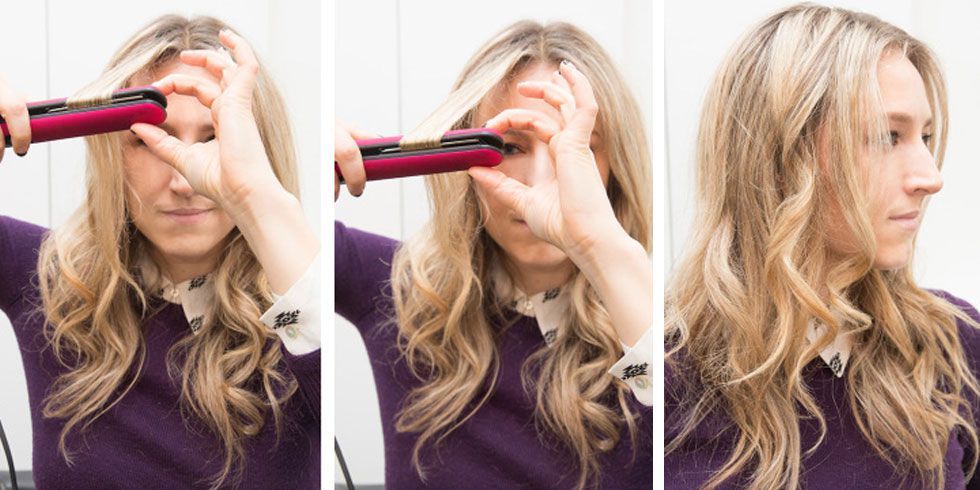 Как накрутить волосы выпрямителем philips