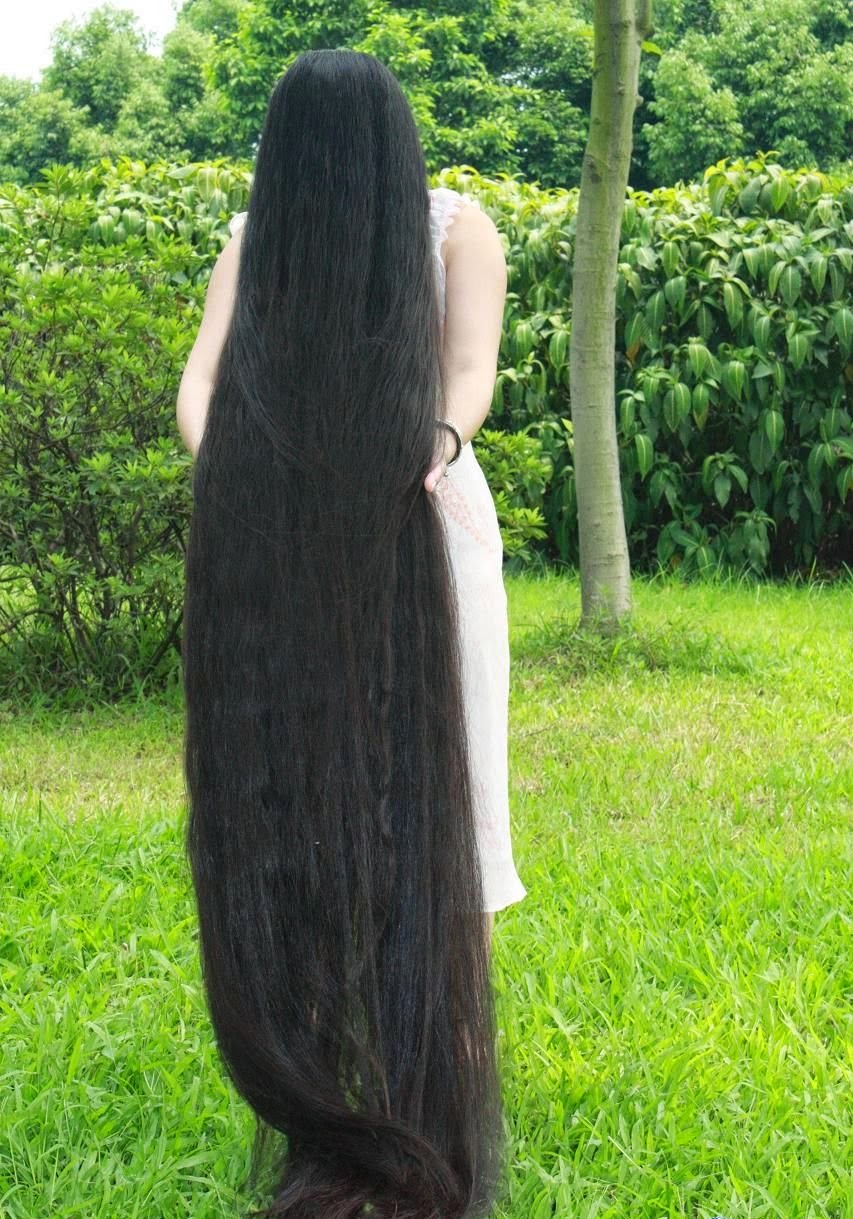 Самые густые волосы в мире фото