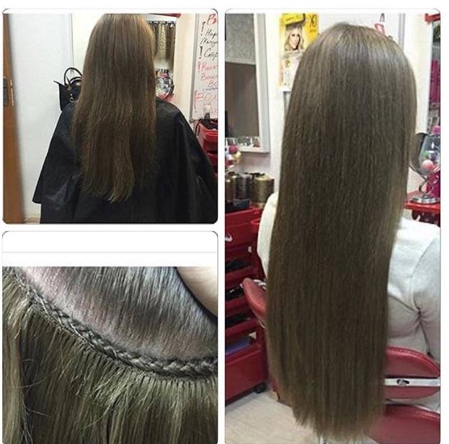 Наращивание волос в реже
