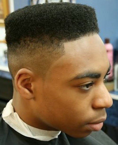 African Fade comb over