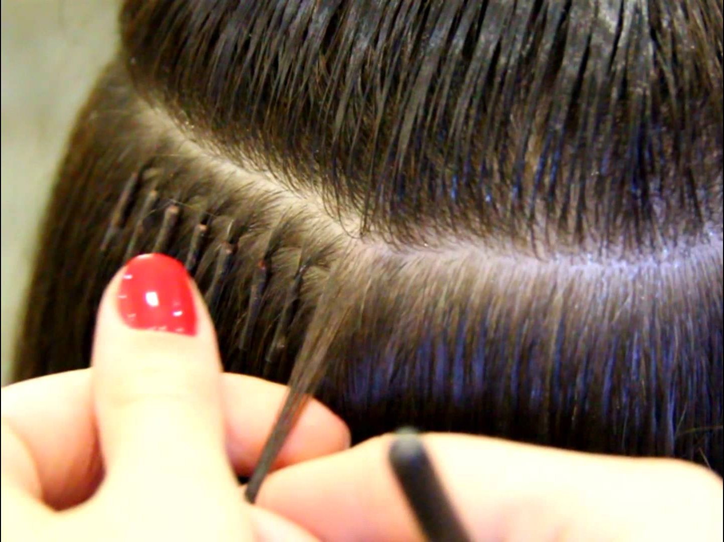 Кератинизация волос