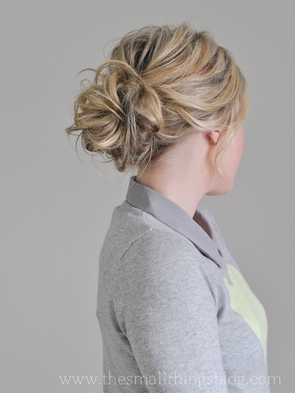 Diy messy bun