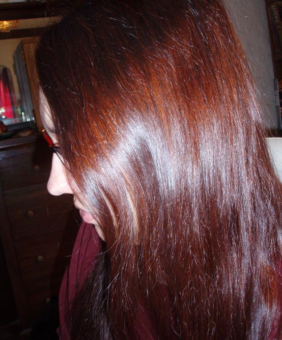 Если покрасить шоколадным цветом рыжие волосы что получится