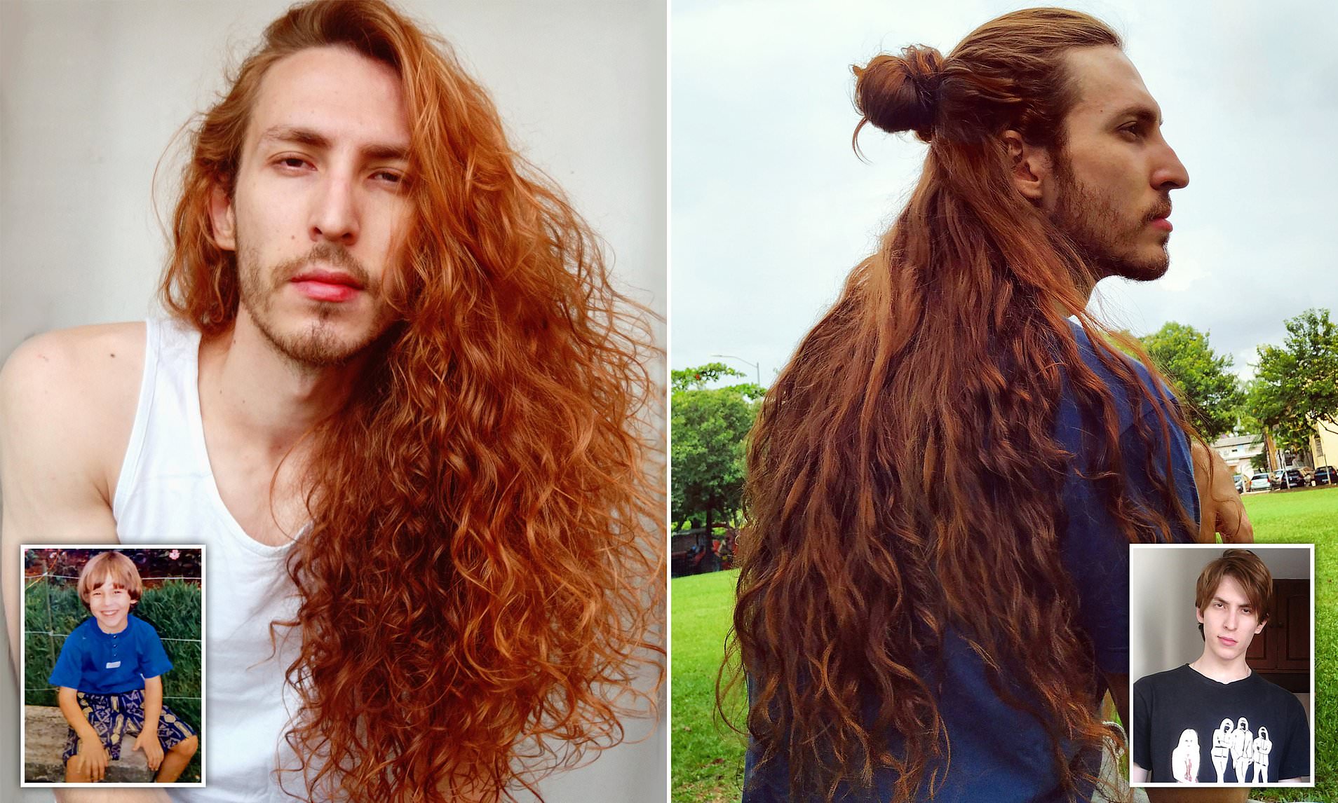 Отращивание волос мужчине