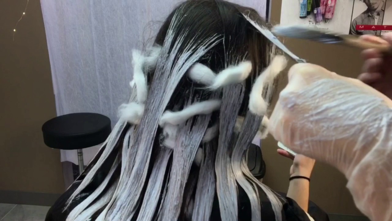 Шатуш окрашивание волос техника подробно с фото пошагово