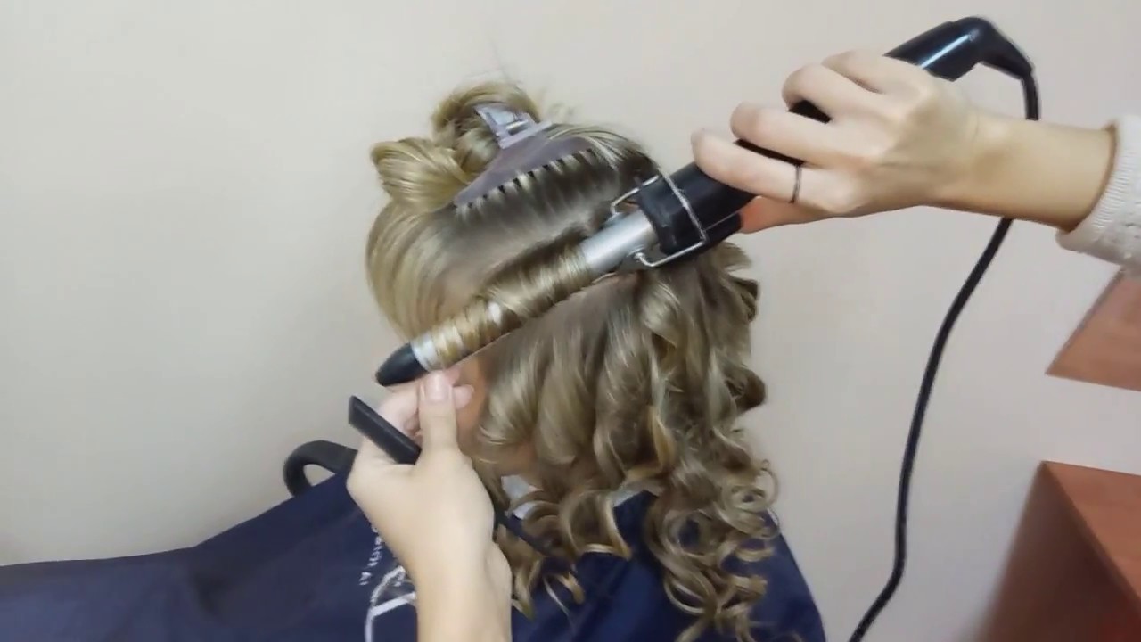 Укладка волос электрощипцами дипломная работа