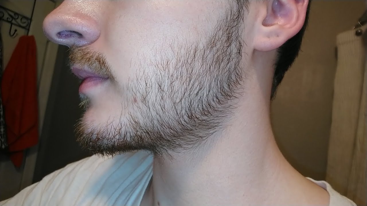 Как заставить бороду расти в одном направлении