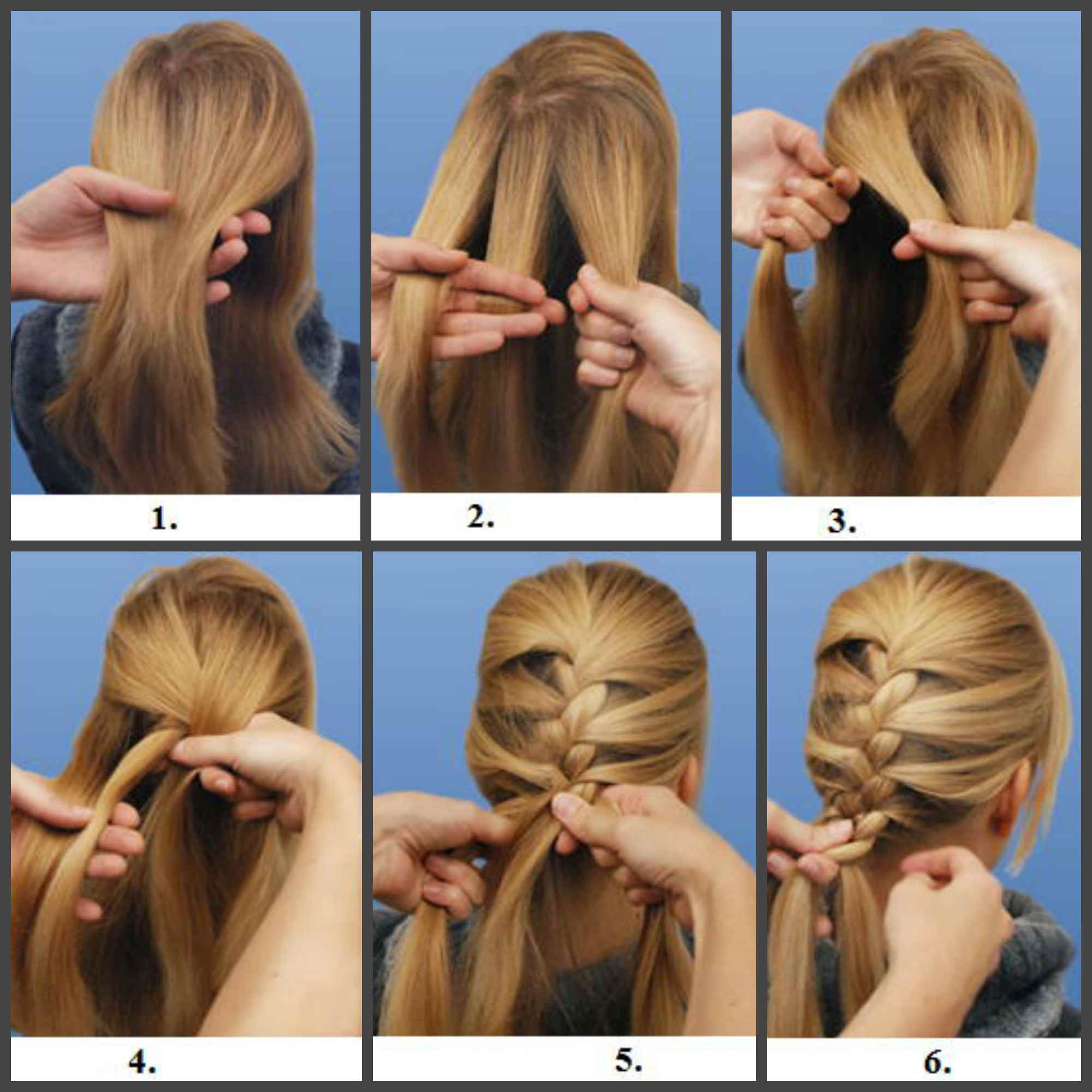 Французская коса наоборот пошаговая инструкция для начинающих с фото