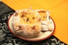 Корзинки с пшенной кашей