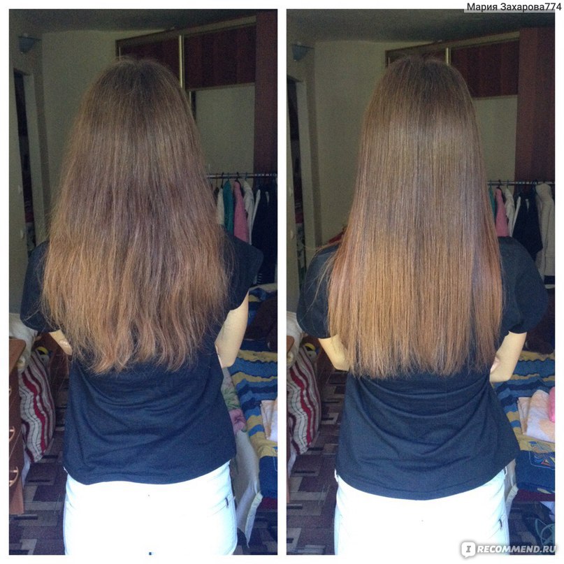 Филировка волос до и после фото женщины