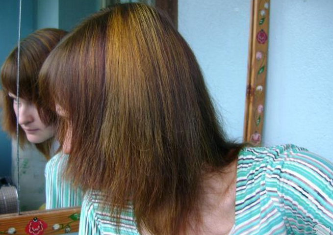 Мелирование на жидкие волосы фото до и после