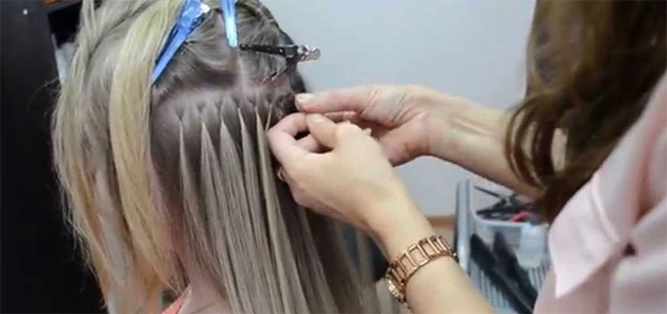 Капсульное наращивание волос - процедура