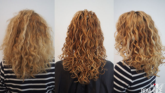 Hair Romance - How to style curly hair for frizz free curls