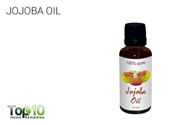 Use jojoba oil to treat scalp sores